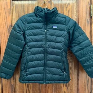 Patagonia Kids Black Puffer Coat